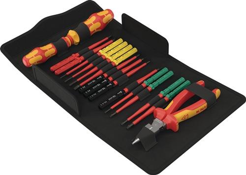 Schraubendrehersatz VDE 17 ext.slim 2 Tool Finder 17-tlg.m.Ratschenfunktion VDE