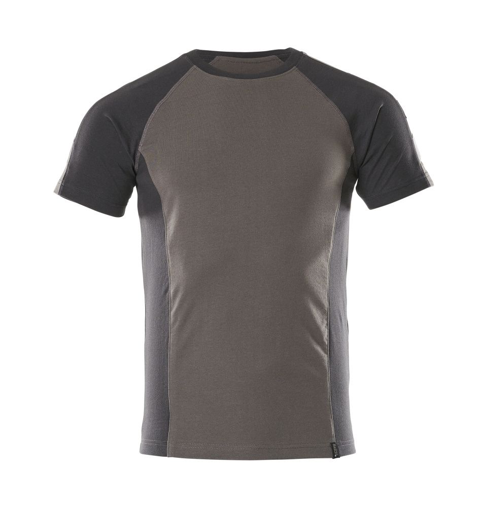 T-Shirt UNIQUE Dunkelanthrazit/Schwarz L