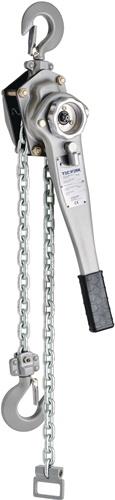 Hebelzug Trgf.1500kg Hubh.1,5m Trag-/Lasthaken m.Sicherheits-Bügel TECWERK