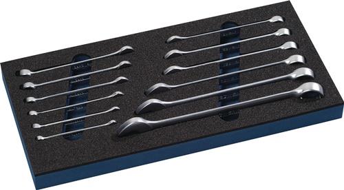 Werkzeugmodul 12-tlg.1/3-Modul Schlüsswelweiten 6-22mm TECWERK