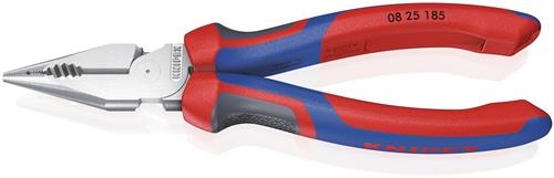 Spitzkombizange L.185mm pol.Comfort-Griff verchr.KNIPEX