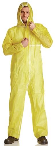 Chemikalienschutzoverall ProSafe® 4 Gr.L gelb PSA III DS SafetyWear