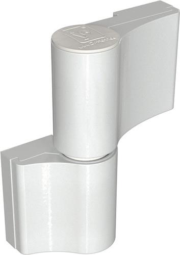 Aluminiumtürband 4 AT Univ.Trgkr.180kg RAL 9016 pulv.