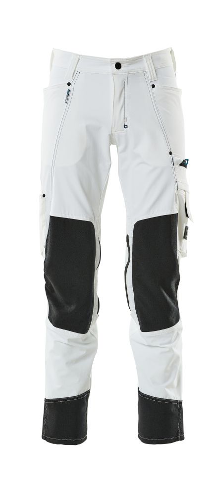 Hose mit Knietaschen ADVANCED Weiß 76C42