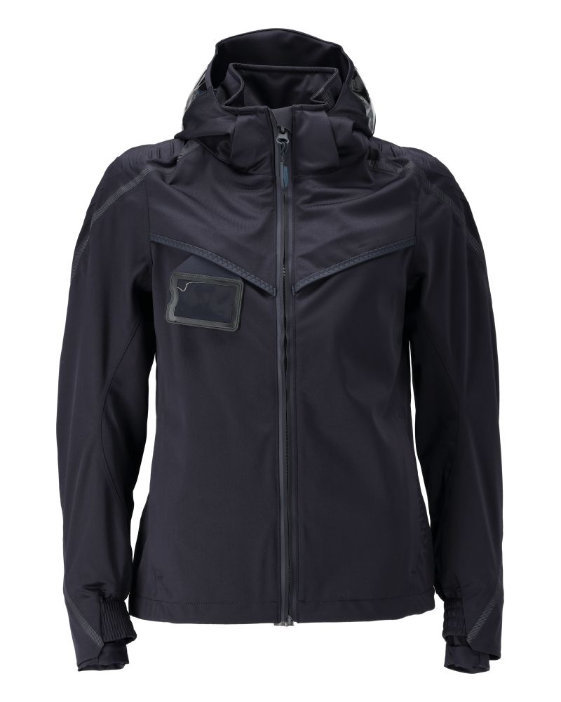 Damen-Passform Hardshelljacke CUSTOMIZED Schwarzblau 4XL