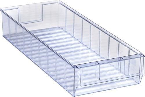 Regalkasten L500xB183xH81mm transp.SAN PROMAT