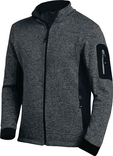 Strick-Fleecejacke CHRISTOPH Gr.M anthrazit/schwarz FHB