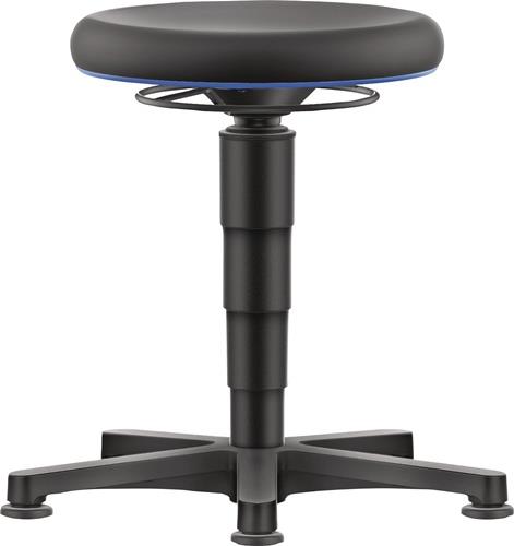 Drehhocker Bodengleiter Integralschaum Integralschaum schwarz