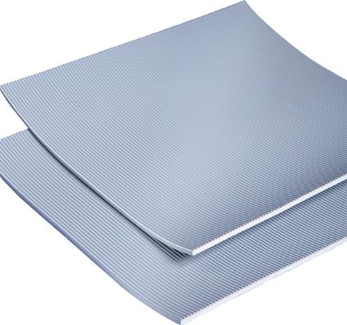 Gummiisoliermatte ElaQprem B.1,00m L.10m D.4,5mm grau NR/SBR Rl.MÖLLER