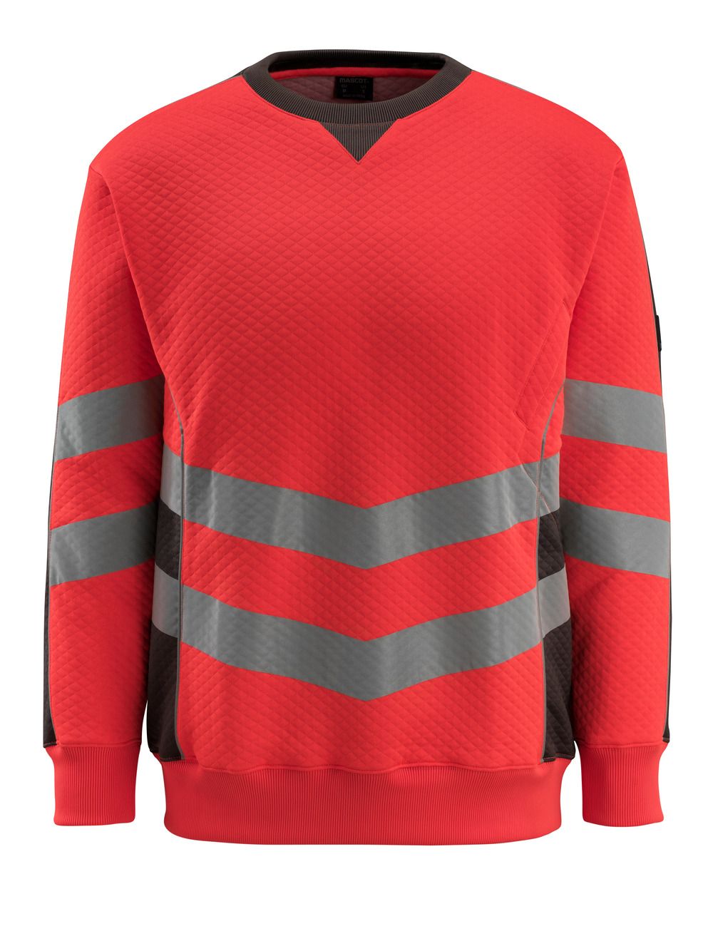 Sweatshirt SAFE SUPREME Hi-vis Rot/Dunkelanthrazit M