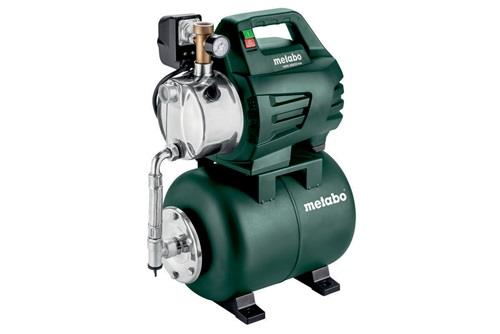 Hauswasserwerk HWW 4000/25 Inox 4000 l/h 45m 8m 1100 W STA 24l METABO