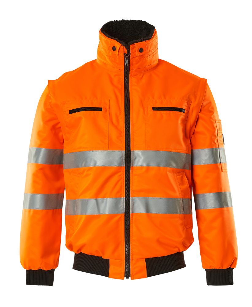 Pilotjacke SAFE ARCTIC Hi-vis Orange 4XL