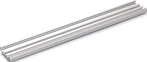 Zargenausgleichsprofil Wm.Alu.Edelstahl-Look L.1650mm Levolan 60/120 GEZE