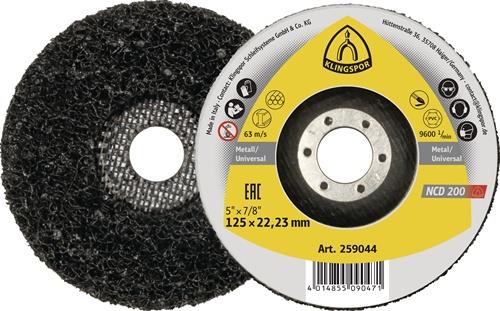 Grobreinigungsscheibe NCD 200 Ø115xmm Bohr.22,23mm KLINGSPOR
