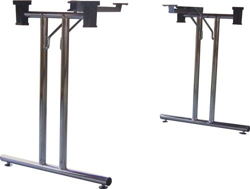 Klapptisch-Gestell CR pol.H.710-715mm Befestigungsschrauben BMB