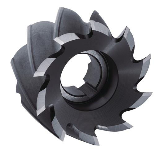 Walzenstirnfräser DIN 1880 TypN D.40mm HSS-Co5 TiCN Z.8 TECWERK