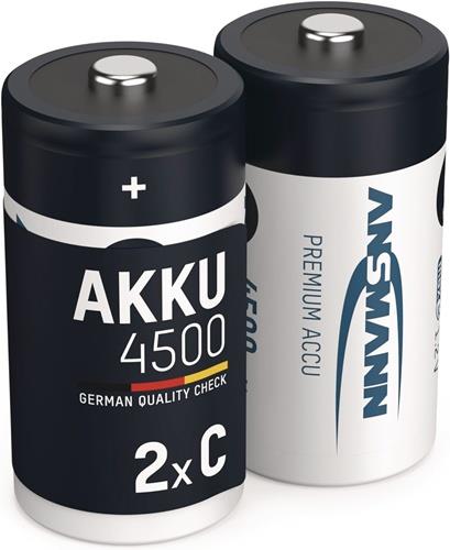 Akkuzelle maxE 1,2 V 4500 mAh R14-C-Baby HR14 2 2St./Blister ANSMANN