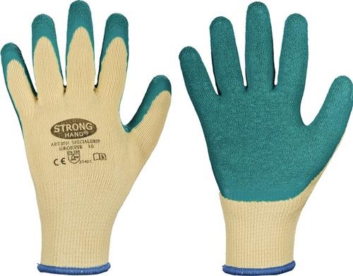 Handschuhe Specialgrip Gr.10 gelb/grün EN 388 PSA II STRONGHAND