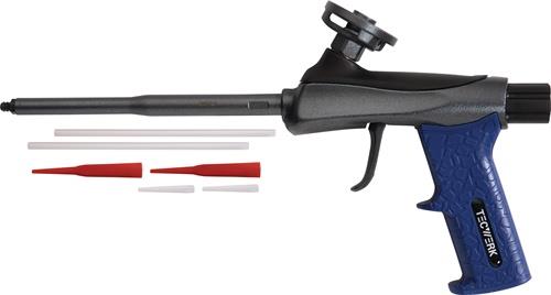 1K-Montagepistole Profi Metall f.1K-PU-Pistolenschäume TECWERK