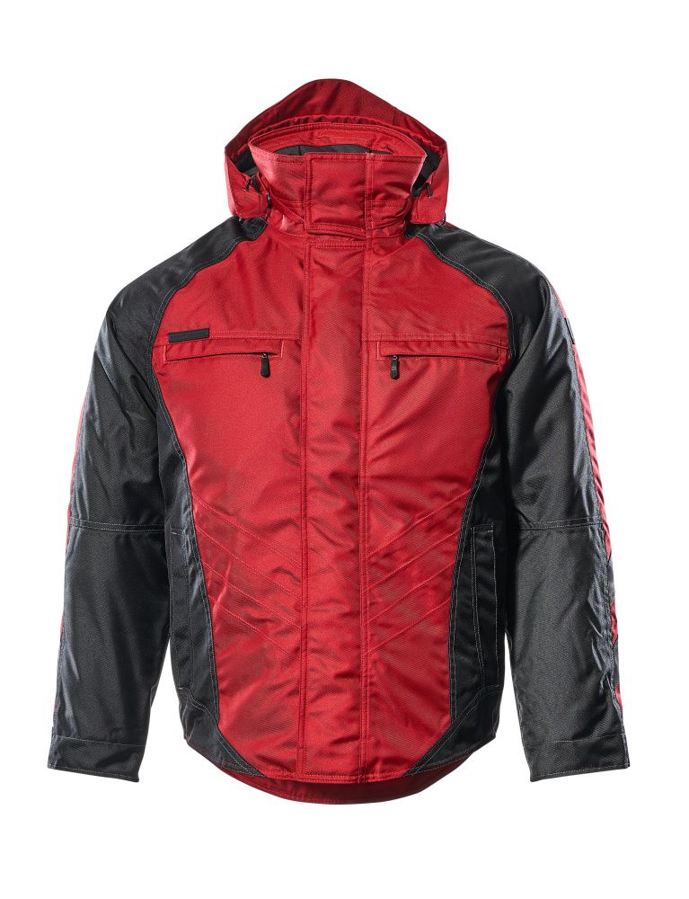 Winterjacke UNIQUE Rot/Schwarz L