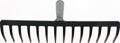 Gartenrechen Arbeits-B.355mm Zinken-L.70mm 14 Zinken o.Stiel KRUMPHOLZ