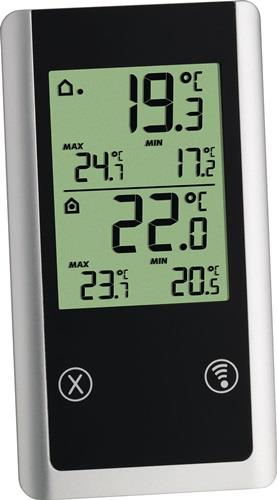 Funkthermometer Joker Messber.auß.-50 b.70GradC/ in.0 b.50GradC H152xB82xT72mm