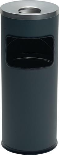 Kombiascher Ø250xH630mm anthrazit Stahlbl.DURABLE