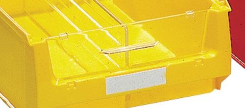 Frontscheibe f.Sichtlagerkasten MK2 PS glasklar 10St./Btl.PROMAT