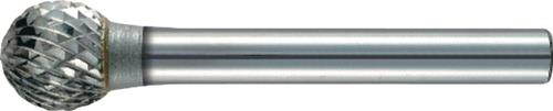 Frässtift KUD D.3mm Kopf-L.2,5mm Schaft-D.3mm HM Verz.Kreuz TECWERK