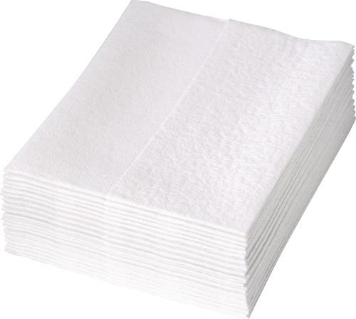 Wischtuch profix® tiger L.ca.300 mmxB.ca.360mm weiß 1-lagig,Z-Falz 1.008 St./KT