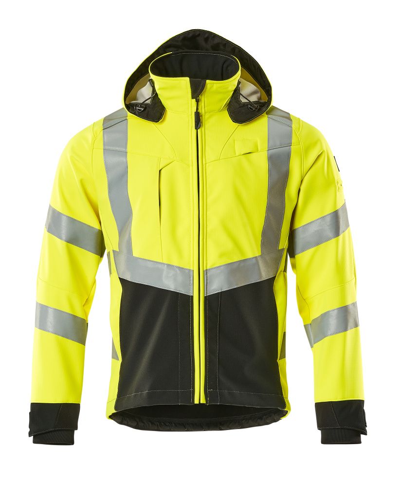Softshelljacke SAFE SUPREME Hi-vis Gelb/Schwarz L