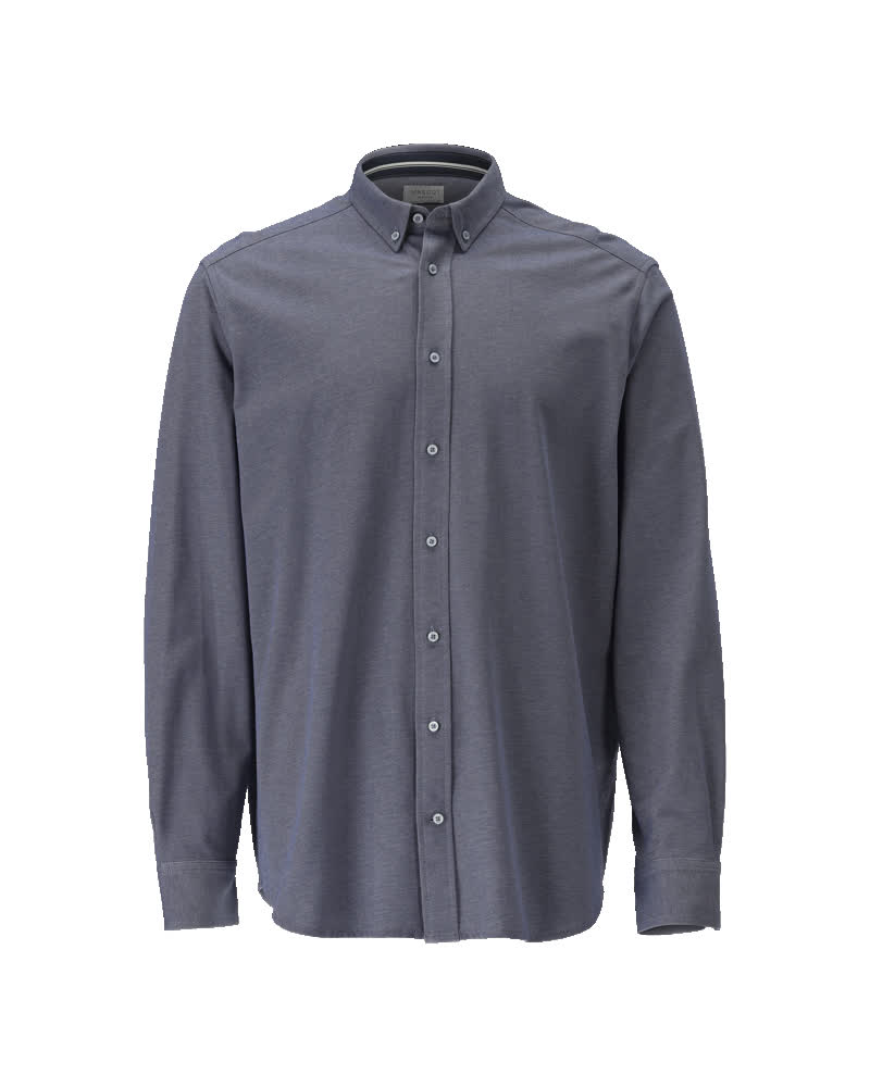 Hemd FRONTLINE Blau-meliert 47-48