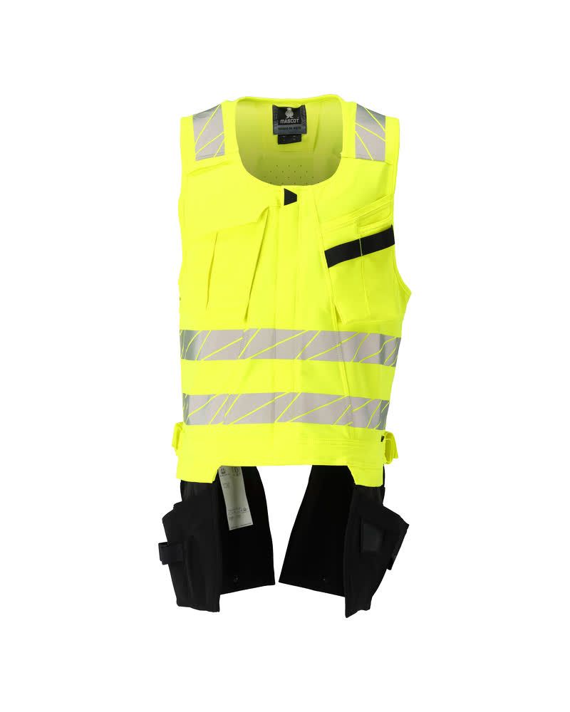 Werkzeugweste ACCELERATE SAFE Hi-vis Gelb/Schwarz L