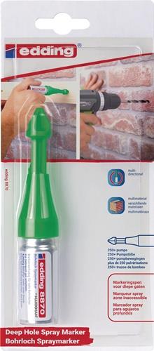 Bohrloch-Spraymarker 8870 neongrün Düse EDDING