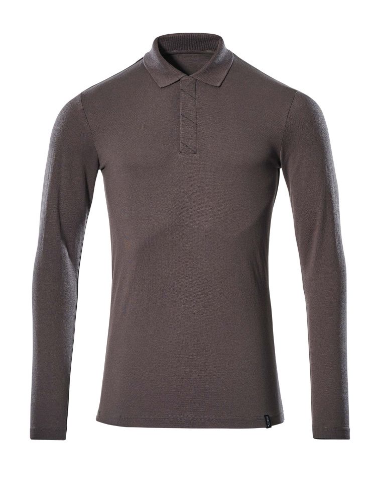 Polo-Shirt, Langarm CROSSOVER Dunkelanthrazit 2XLONE