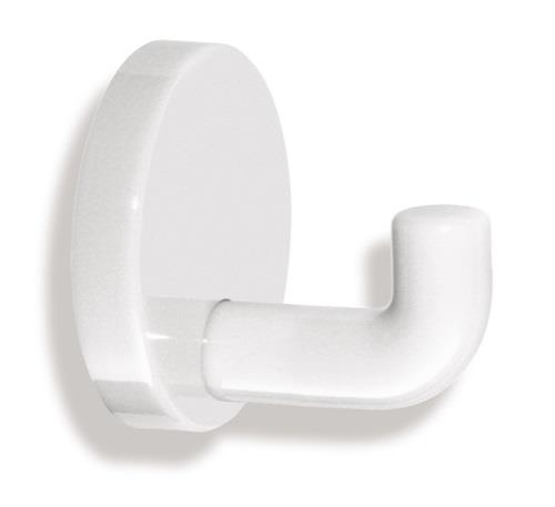 Einzelhaken 477.90.010 einfach A.45mm PA anthrazitgrau 92 D.50mm HEWI