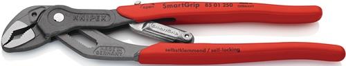 Wasserpumpenzange SmartGrip® L.250mm Spann-W.10-36mm grau atram.pol.Ku.-Überzug