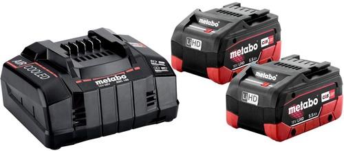Akku-Set Basic 5,5 LiHD 18 V 2x5,5 (LiHD) Ah Krt.METABO