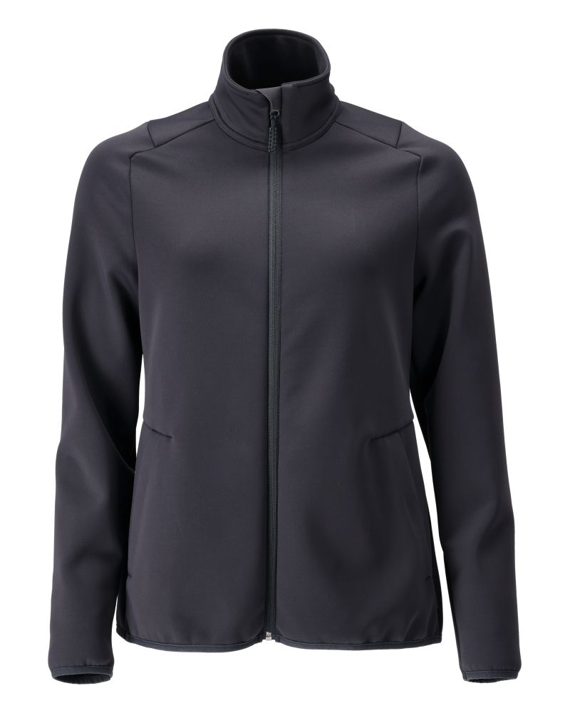 Damen-Passform Fleecejacke CUSTOMIZED Schwarzblau 2XL
