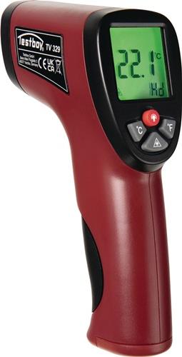 Infrarothermometer TV 329 -50 – +550GradC ±3,0GradC/±3% 2x AA 1,5V TESTBOY