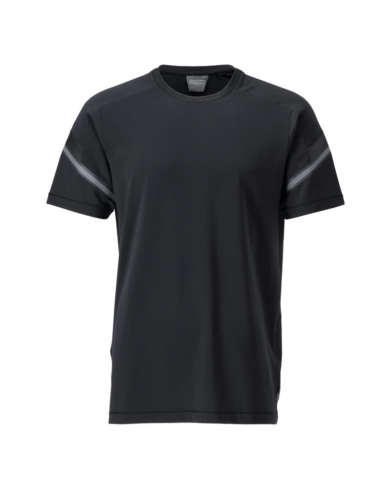 T-Shirt, Kurzarm CUSTOMIZED Schwarz 3XL