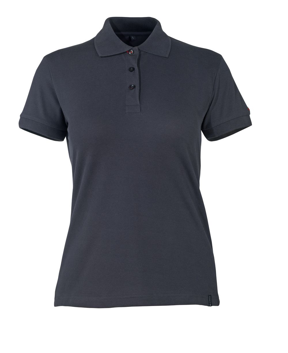Damen-Passform Polo-Shirt CROSSOVER Schwarzblau M