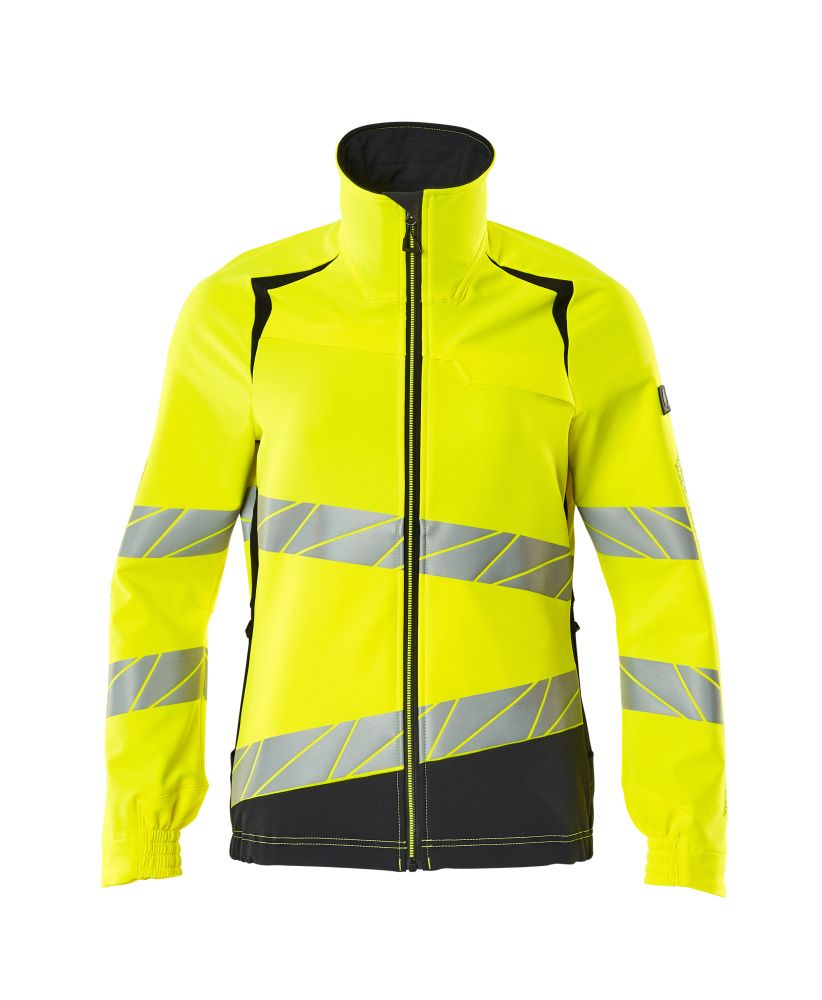 Damen-Passform Jacke ACCELERATE SAFE Hi-vis Gelb/Schwarzblau L