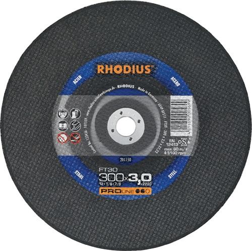 Trennscheibe FT30 D300x3mm ger.STA Bohr.20mm RHODIUS