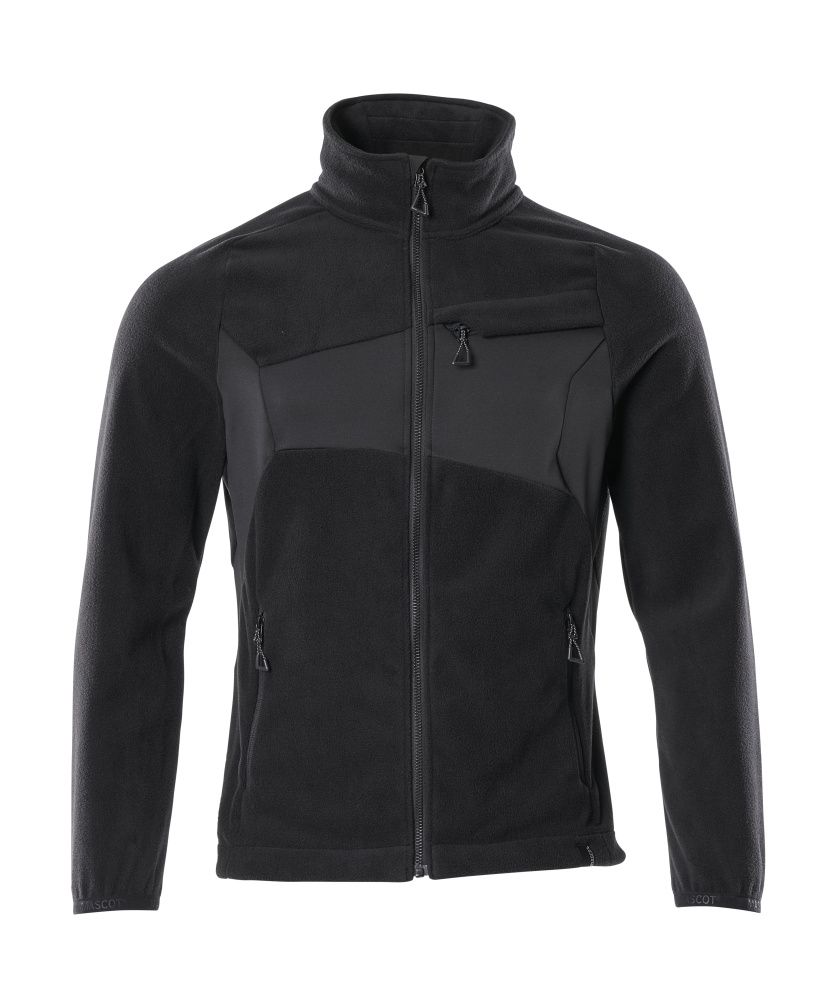 Fleecejacke ACCELERATE Schwarz 2XL