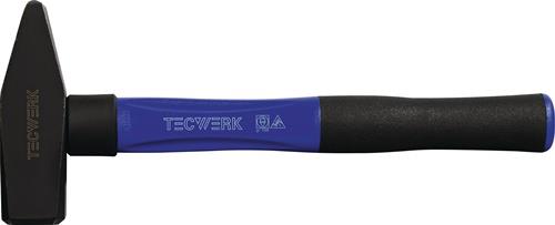 Schlosserhammer 1000g Stiel-L.360mm 3K-Stiel m.Stahlschutzhülse TECWERK