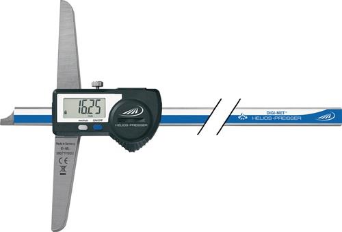 Tiefenmessschieber DIN 862 DIGI-MET IP67 200mm D.ausg.ger.Schiene H.PREISSER