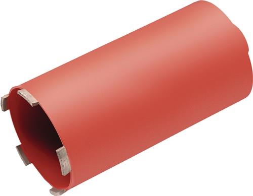 Diamantbohrkrone TROCKEN D.102mm L.165mm 1-tlg.Sgmt-Anz.5 1/2 Zoll TECWERK