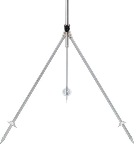 Dreibeinstativ 2xG1Zoll AG STA verz.m.Standspitzen GEKA