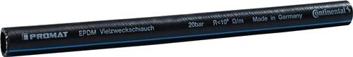 EPDM Industrie- u.Vielzweckschlauch L.40m ID 19mm AD 28mm PROMAT